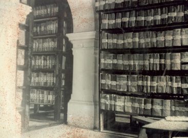 В хранилищах Государственного архива Витебской области (1938 г.) Белорусский государственный архив кинофотофонодокументов. А21-003.